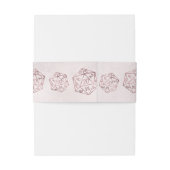 RPG Luxe | Mauve Sheen Fantasy tafelblad Gamer Dic Uitnodigingen Wikkel (Achterkant Voorbeeld)