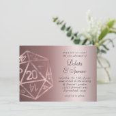 RPG Luxe | Mauve Sheen Fantasy Tafelblad Spel Dobb Kaart (Staand voorkant)