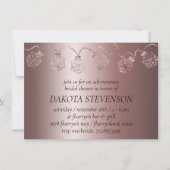 RPG Luxe | Mauve Sheen Tafelblad Gamer Dobbelsteen Kaart (Voorkant)