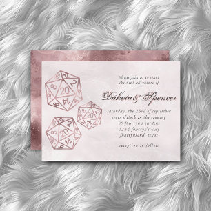 RPG Luxe   Mauve Smoke Fantasy Tafelblad Dobbelste Kaart