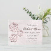 RPG Luxe | Mauve Smoke Fantasy Tafelblad Gamer Dic Kaart (Staand voorkant)