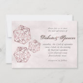 RPG Luxe | Mauve Smoke Fantasy Tafelblad Gamer Dic Kaart (Voorkant)