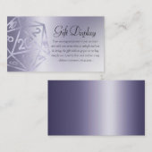 RPG Luxe | Paarse Fantasy Tabletop Gamer-evenement Informatiekaartje (Voorkant / Achterkant)