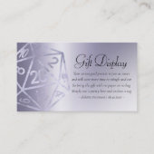 RPG Luxe | Paarse Fantasy Tabletop Gamer-evenement Informatiekaartje (Voorkant)