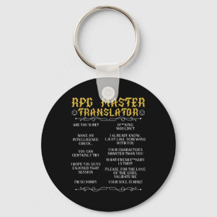 Rpg Master Vertaler D20 Tafelbladspellen Grappige  Sleutelhanger