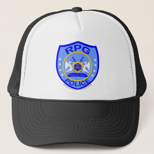 RPG-politie Trucker Pet (Voorkant)
