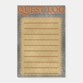 RPG Quest Log Post-it® Notes (Voorkant)