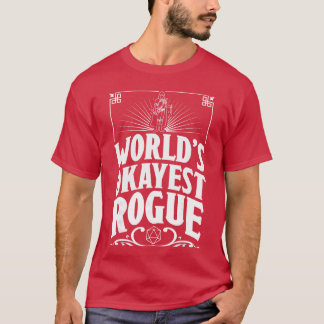 RPG Role Playing Games Werelds Okéste Rogue meisje T-shirt
