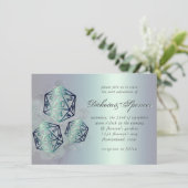 RPG Splash | Blauwgroen Sheen Fantasy Tabletop PnP Kaart (Staand voorkant)