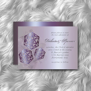 RPG Splash Paarse Sheen Fantasy Tabletop Gamer Kaart