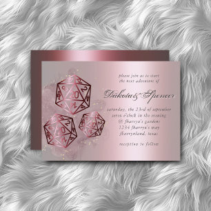 RPG Splash Red Sheen Fantasy Tafelblad Gamer Dic Kaart