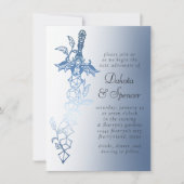 RPG Sword Luxe | Blue Sheen Fantasy Tafelblad Game Kaart (Voorkant)