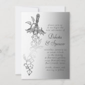 RPG Sword Luxe | Fantasy Sheen tafelblad Gamer Dic Kaart (Voorkant)