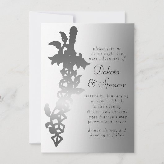 RPG Sword Luxe | Fantasy Sheen tafelblad Gamer Dic Kaart (Voorkant)