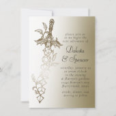 RPG Sword Luxe | Gold Sheen Fantasy tafelblad Game Kaart (Voorkant)