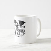 RPG Tabletop XP Dragon Master Gifts Koffiemok (Voorkant rechts)