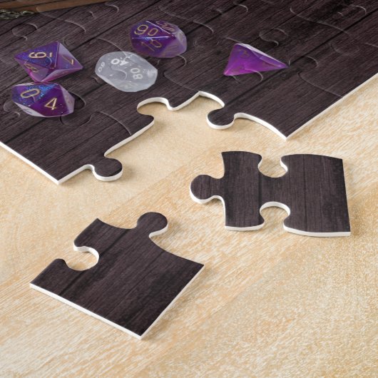 RPG voor tafelblad | Old School PnP Rollenspeler D Legpuzzel (Zijkant)