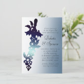 RPG-zwaard | Navy Sheen Fantasy Tafelblad Gamer Di Kaart (Staand voorkant)