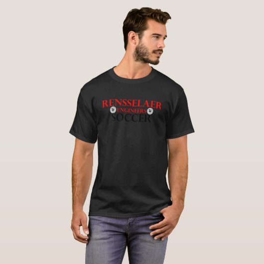 RPI Engineers Soccer T-shirt (Voorkant volledig)