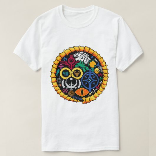 RPlace - Reddit Place - het Unending Void (plaats) T-shirt (Design voorkant)