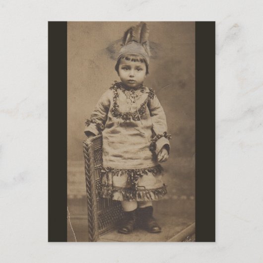 RPPC 1920, een beetje Indiaas Briefkaart (Voorkant)