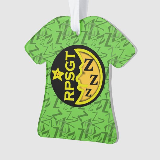 RPSGT SLEEP POLYSOMNOGRAPHY via Slipperywindow Ornament (voorkant)