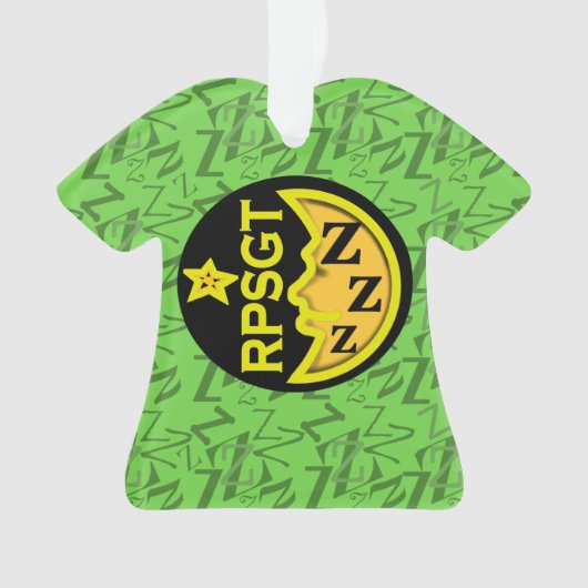 RPSGT SLEEP POLYSOMNOGRAPHY via Slipperywindow Ornament (voorkant)