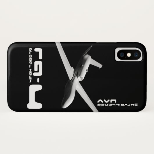 RQ-4 Global Hawk Case-Mate iPhone Case (Achterkant (horizontaal))