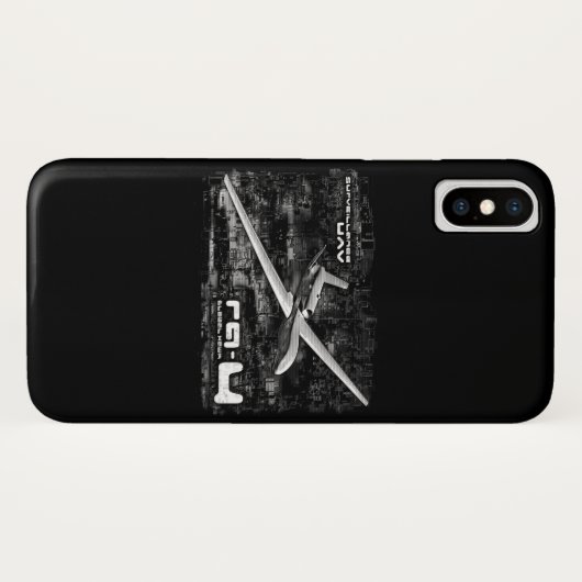 RQ-4 Global Hawk Case-Mate iPhone Case (Achterkant (horizontaal))