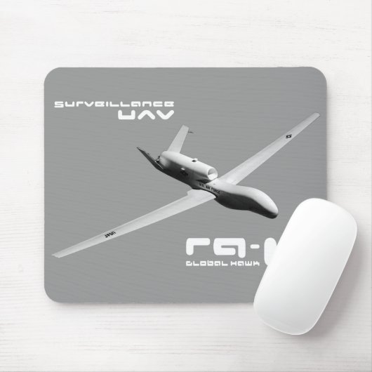 RQ-4 Global Hawk Muismat (Met muis)