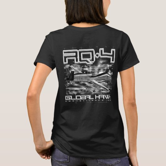 RQ-4 Global Hawk T-shirt (Achterkant)