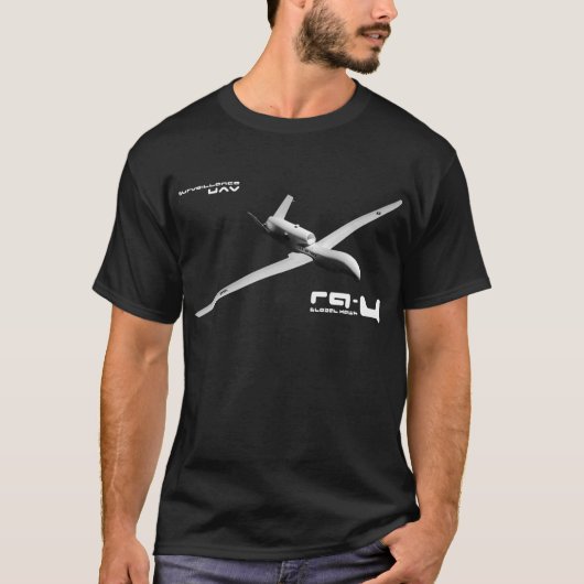 RQ-4 Global Hawk T-shirt (Voorkant)