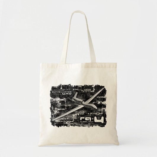 RQ-4 Global Hawk Tote Bag (Voorkant)