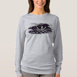 RR 03 | Zwarte Logo van de Rebel Vrouwen met twee  T-shirt