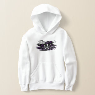 RR 04   Grunge Rebel Logo Kinderen White Hoodie
