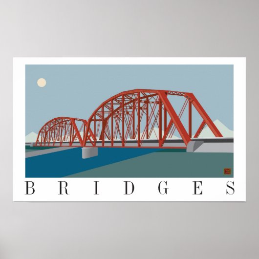 RR Bridge-Poster Poster (Voorkant)