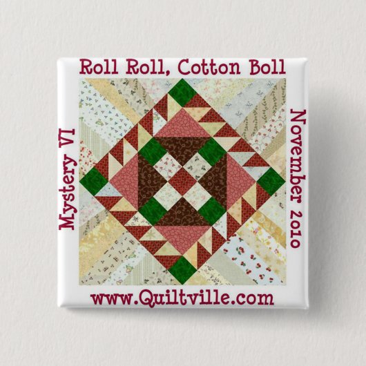 RRCB VIERKANTE BUTTON 5,1 CM (Voorkant)