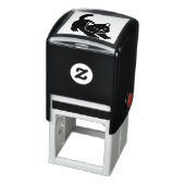 Rrekkende Zwarte Kat Zelfinktende Stempel (Product)
