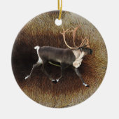 Rrendier - Bull Cariou Keramisch Ornament (Voorkant)
