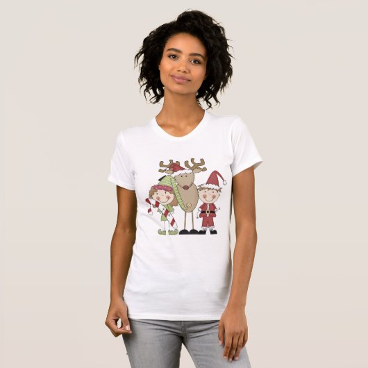 Rrendieren en Elves T-shirts en cadeautjes (Voorkant volledig)