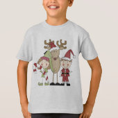 Rrendieren en Elves T-shirts en cadeautjes (Voorkant)