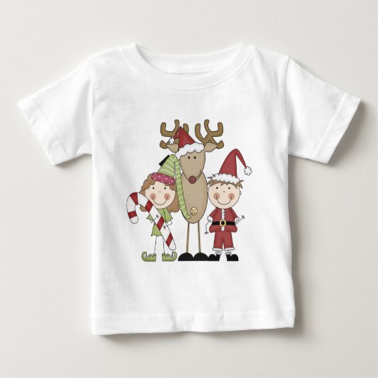 Rrendieren en Elves T-shirts en cadeautjes (Voorkant)