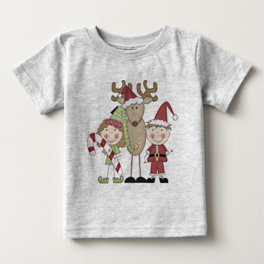 Rrendieren en Elves T-shirts en cadeautjes (Voorkant)