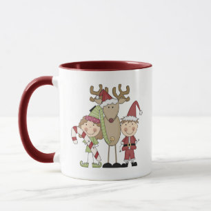 Rrendieren en Elves T-shirts en cadeautjes Mok