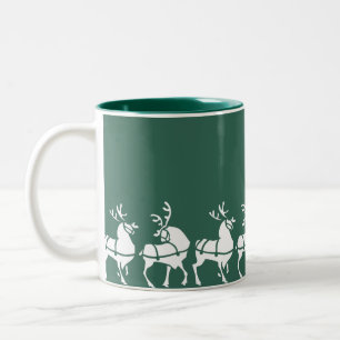 Rrendierenkoffiebeker kerstcadeautjes voor Mok
