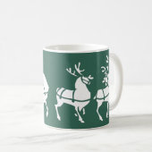 Rrendierenkoffiebeker kerstcadeautjes voor Mok (Voorkant rechts)