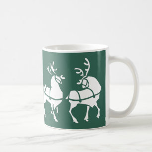 Rrendierenkoffiebeker kerstcadeautjes voor Mok