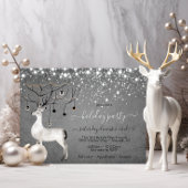 Rrendierentransport Ornament licht kerstfeest I Kaart