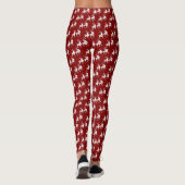 Rrendierentuin Leggings Holiday Reindester Stretch (Achterkant)