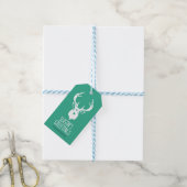 Rrendierfeestdag Gift Label Cadeaulabel (Met Touw)